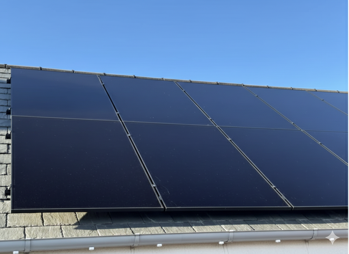 Po: Instalacja dachowa - mycie paneli