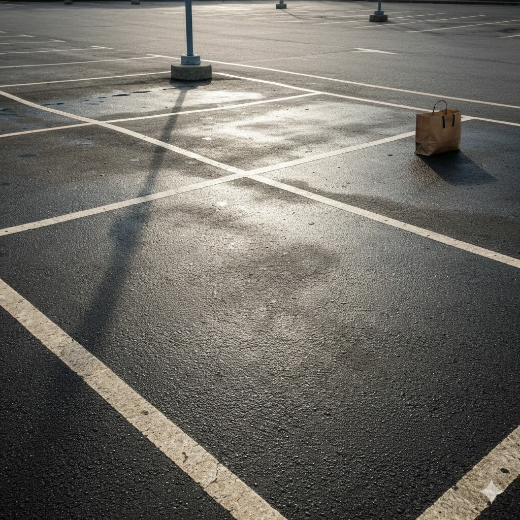 Po: Parking - usunięcie plam olejowych